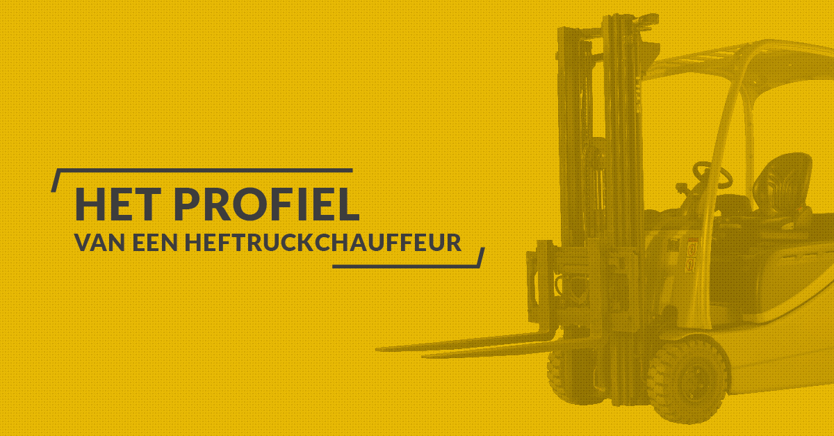 Het profiel van de heftruckchauffeur [Infographic]