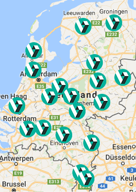 Altijd dichtbij met 19 opleidingslocaties