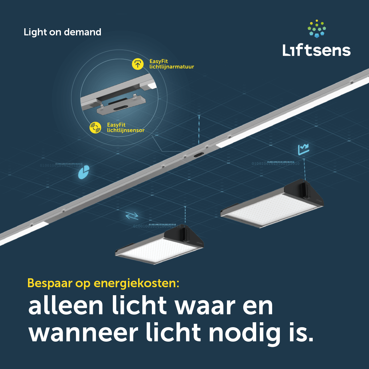 Voorkom in het magazijn verblinding door LED-lampen