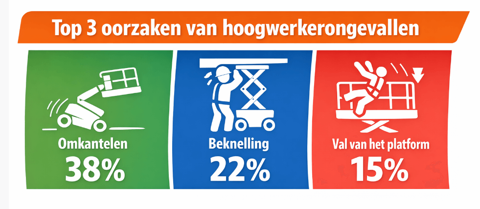 Werken op hoogte in Nederland: wat het IPAF-rapport en nationale cijfers ons leren