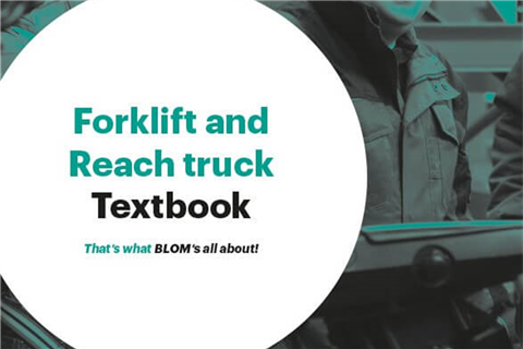 Lesboek Heftruck - Reachtruck (Engels)