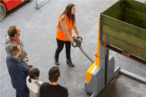 Veilig werken met de Stapelaar